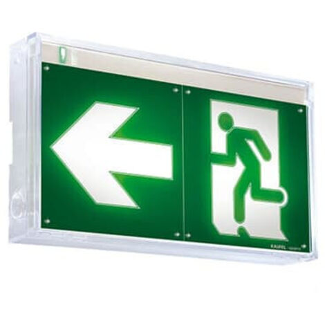 Kaufel – Bloc de secours LED étanche 1H – Éclairage de sécurité conforme NFC 71820 – Technologie SATI avec tests automatiques