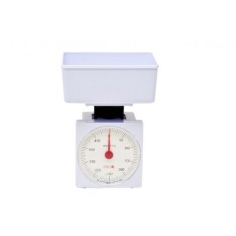 Kaufgut 033001 Bilancia per Dieta 116 Eva 500gr Bianco