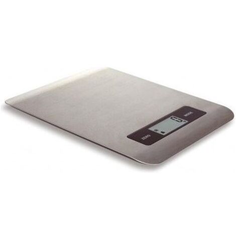Kaufgut 033368 Bilancia da Cucina Digitale Inox 5Kg-1gr