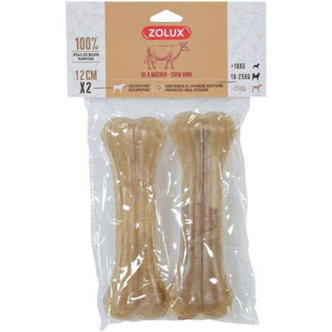 Kauknochen für Hunde 12 cm  2er-Pack  ZOLUX