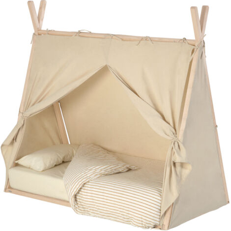 Kave Home - Abdeckung für Maralis Tipi Bett aus 100% Baumwolle 70 x 140 cm