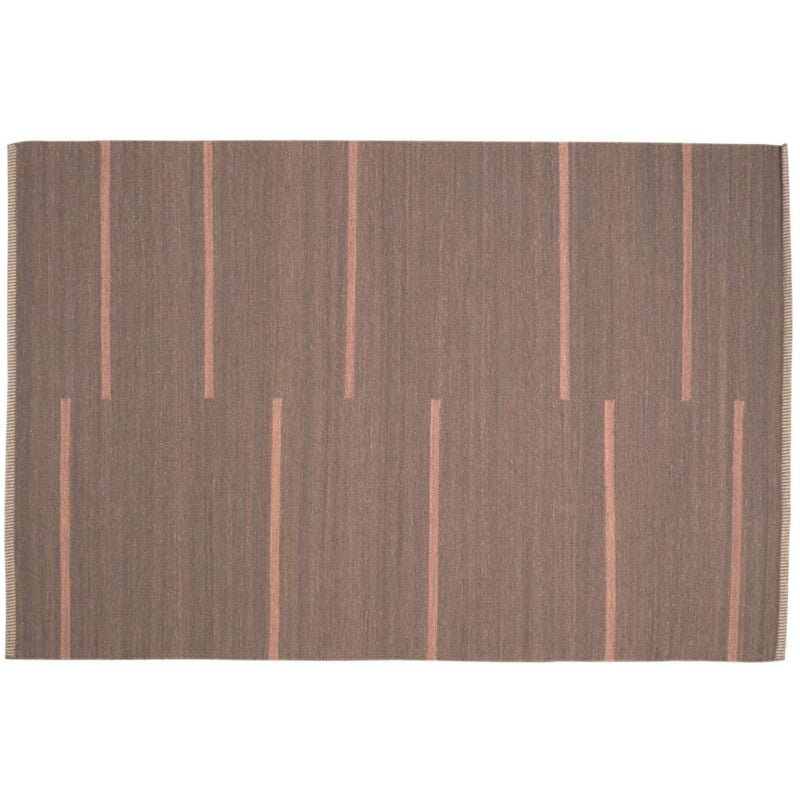 

Kave Home - Alfombra Caliope de lana y algodón marrón 160 x 230 cm