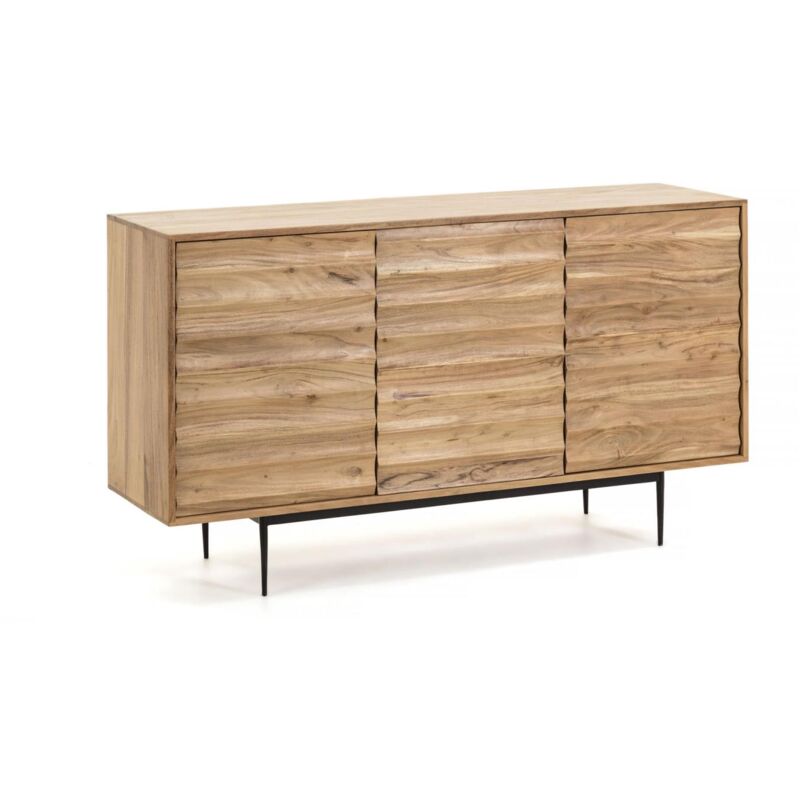 

Aparador Delsie 147 x 81 cm de madera maciza de acacia - Kave Home