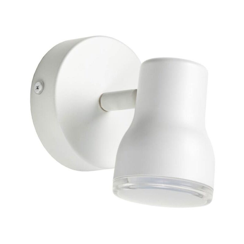 

Kave Home - Aplique Tehila de acero con acabado blanco