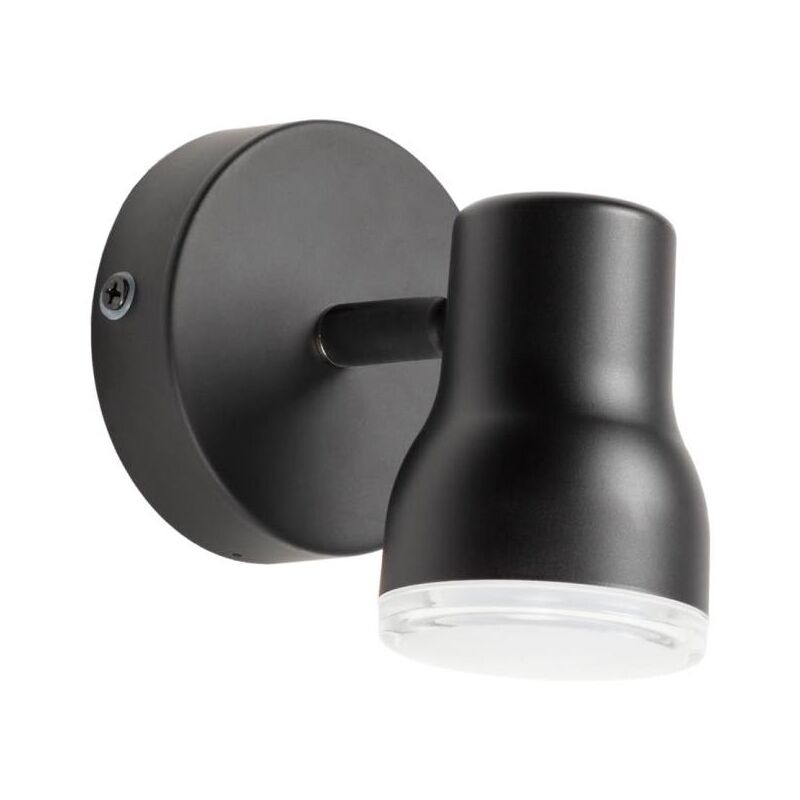 

Kave Home - Aplique Tehila de acero con acabado negro