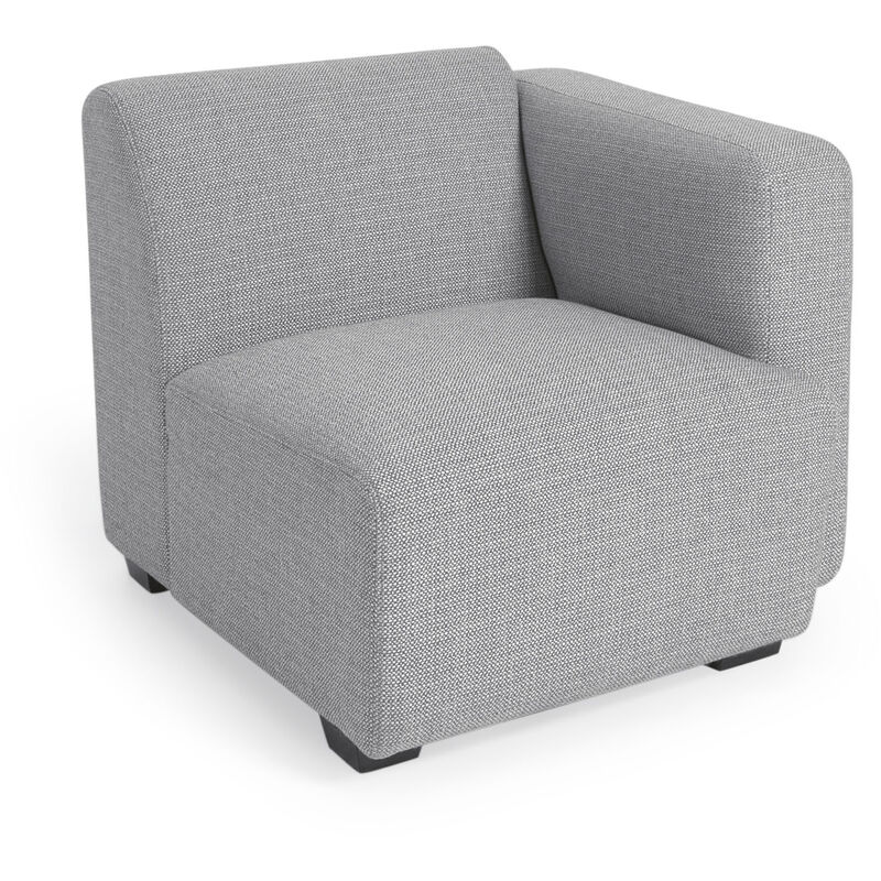 

Asiento con brazo derecho Legara gris claro 80 cm - Kave Home