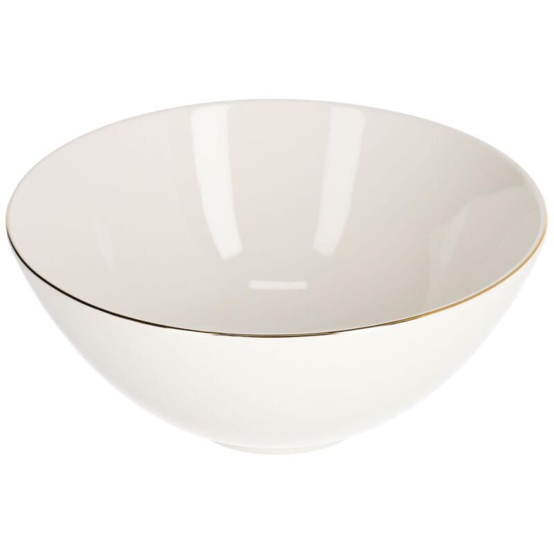 

Bol grande Taisia de porcelana blanco - Kave Home