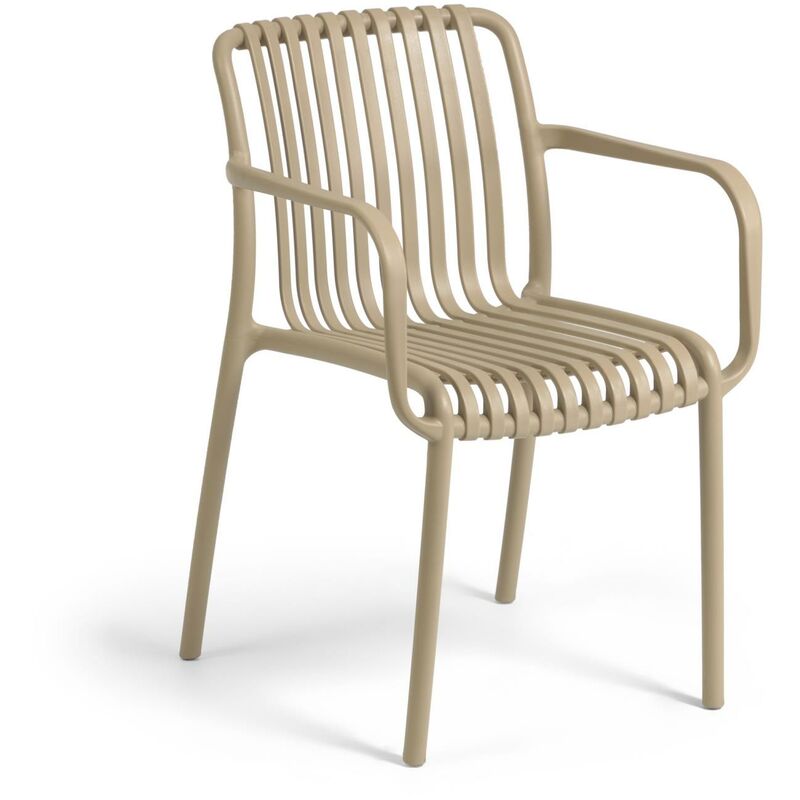 Kave Home - Chaise de jardin Isabellini beige - Beige