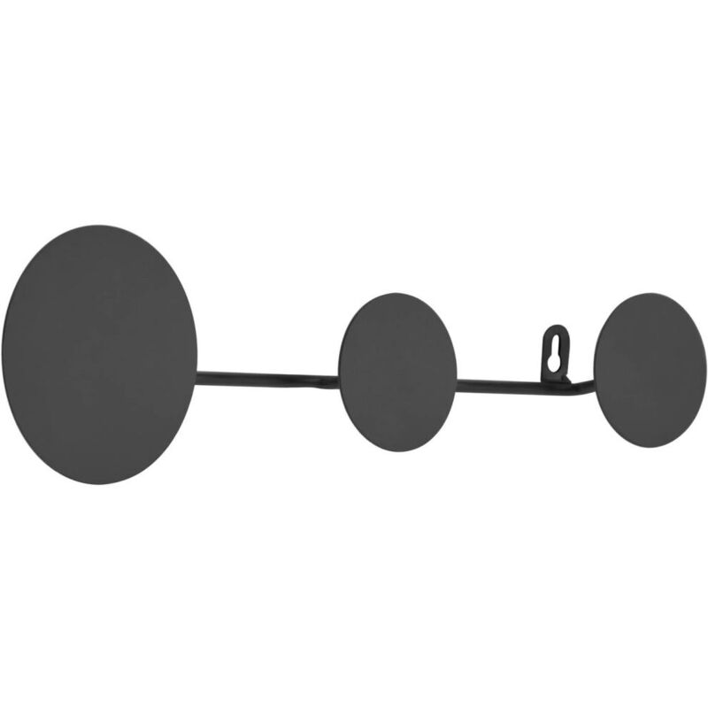 

Colgador de pared Vianela de metal negro 41 x 10 cm - Kave Home