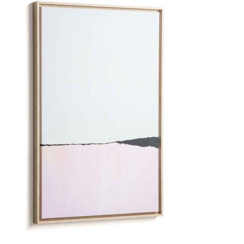 

Kave Home - Cuadro Wrigley 60 x 90 cm rosa