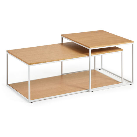 Yoana set of 2 nesting coffee tables with