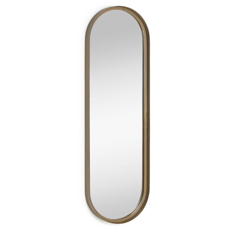 

Espejo de pared Tiare metal dorado 31 x 101 cm - Kave Home