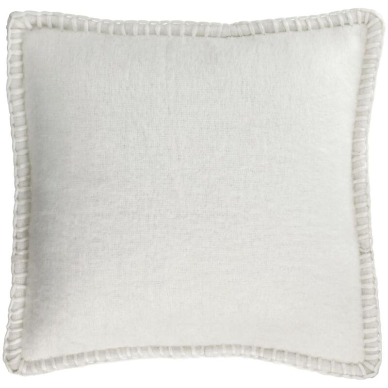 

Funda cojín Augustina blanco 45 x 45 cm - Kave Home