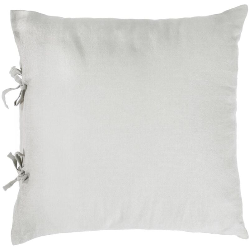 

Kave Home - Funda cojín Tazu 100% lino gris claro 45 x 45 cm