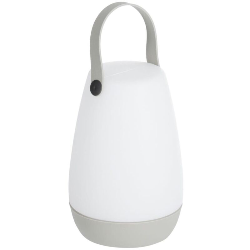 

Lámpara de mesa exterior Dianela con asa gris - Kave Home