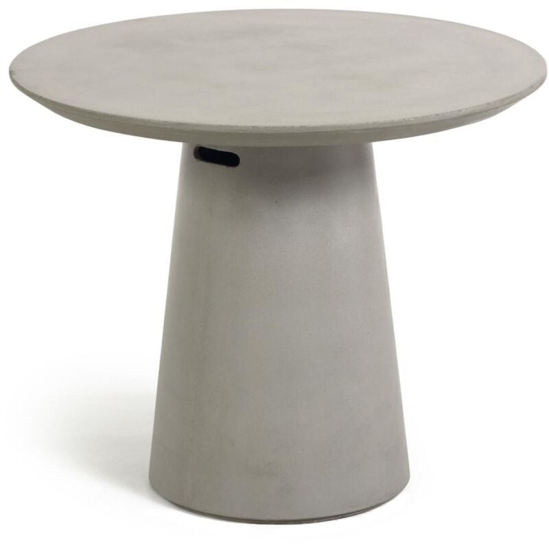 

Mesa redonda exterior Itai cemento Ø 90 cm - Kave Home