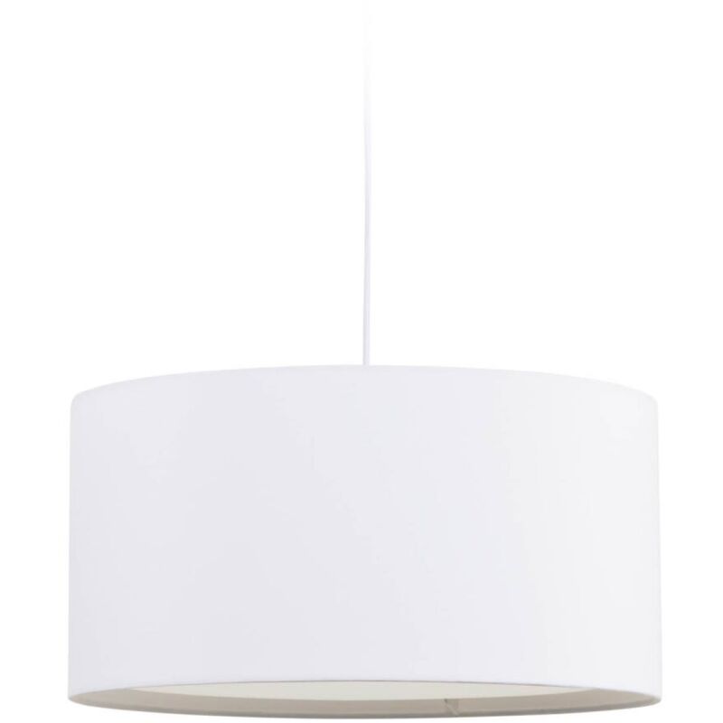 

Kave Home - Pantalla lámpara de techo Santana blanco con difusor blanco Ø 40 cm