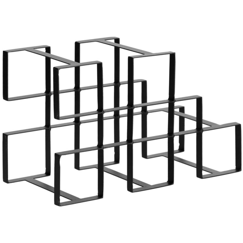 Kave home - porte-bouteilles edur - noir
