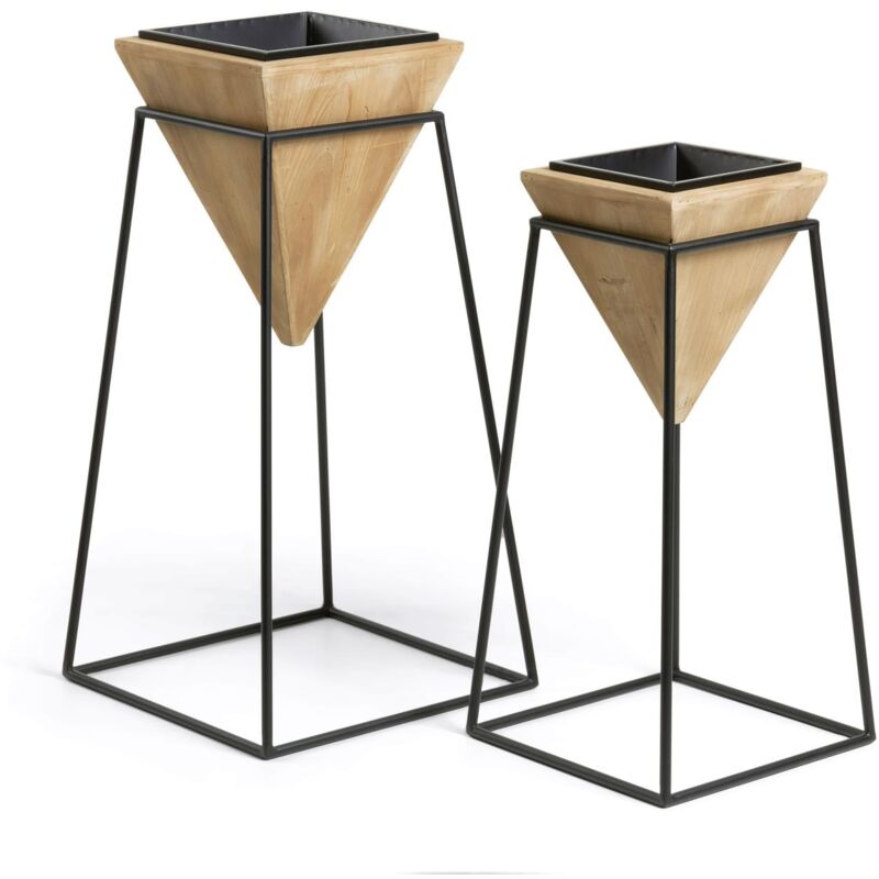 

Kave Home - Set Stared de 2 maceteros