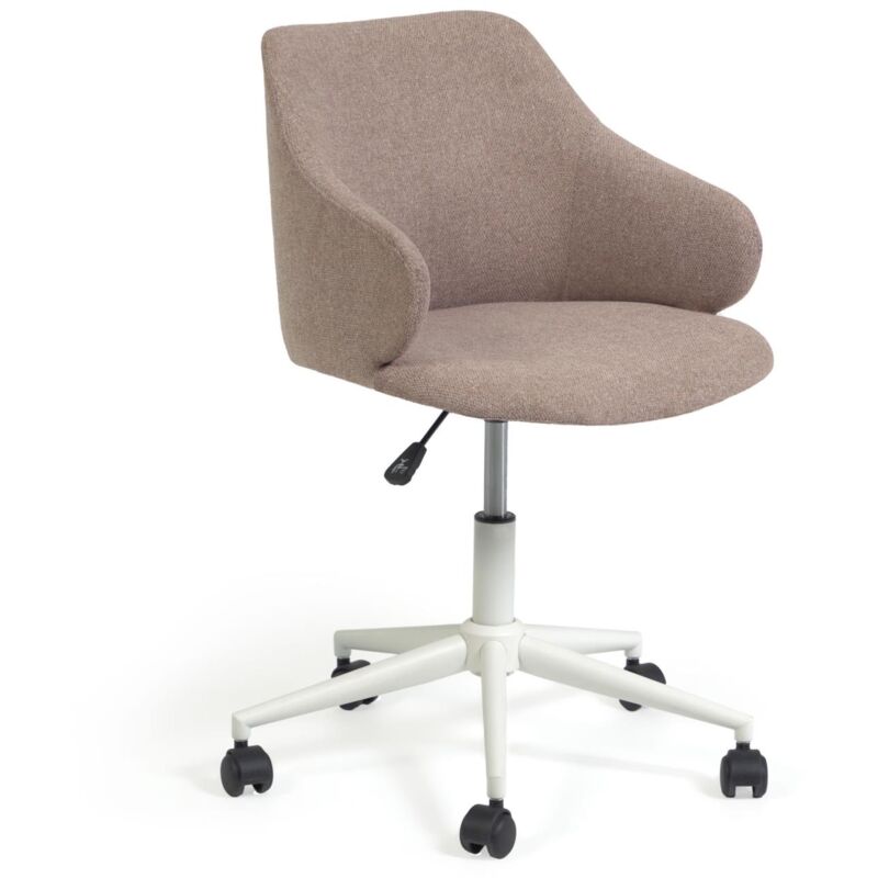 

Silla de escritorio Einara rosa - Kave Home