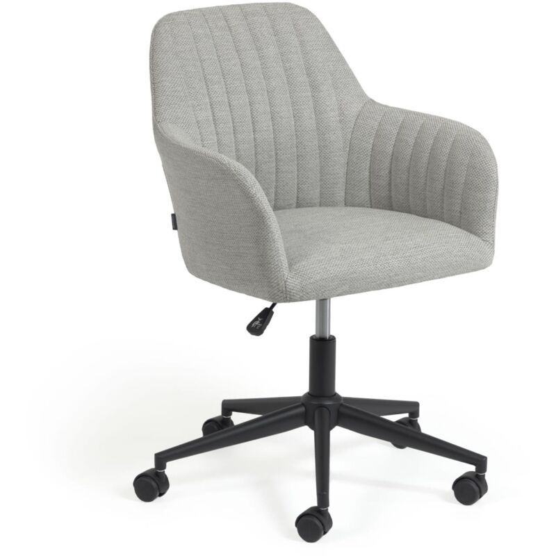 

Silla de escritorio Madina gris claro - Kave Home