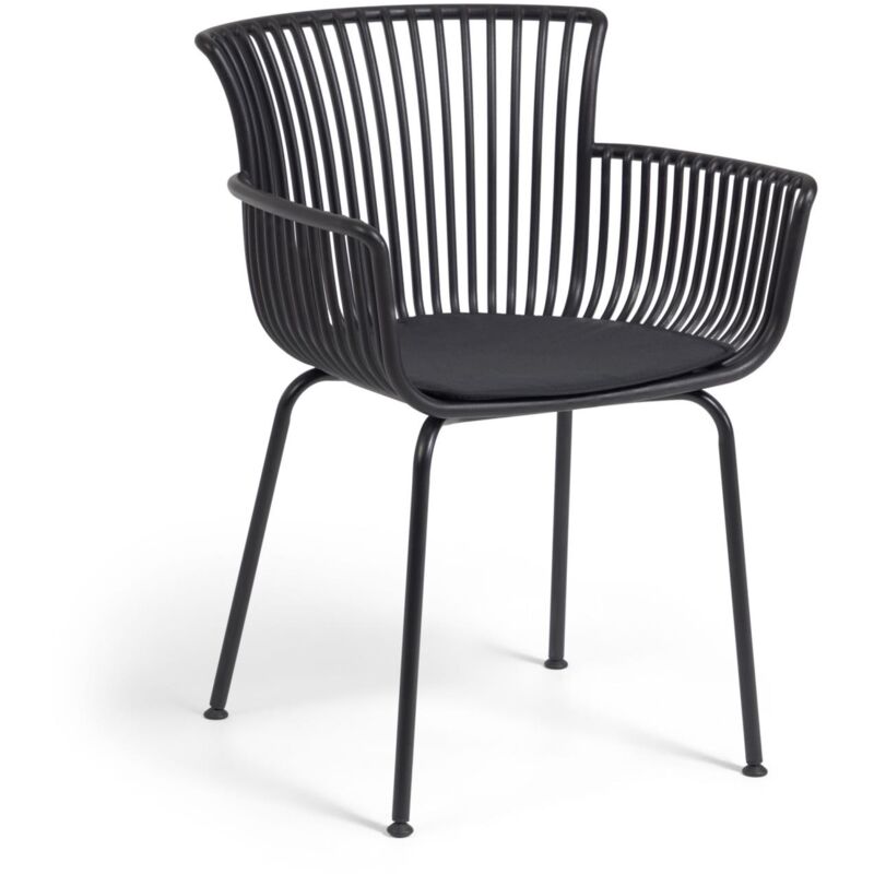 

Silla de exterior Surpika negro - Kave Home