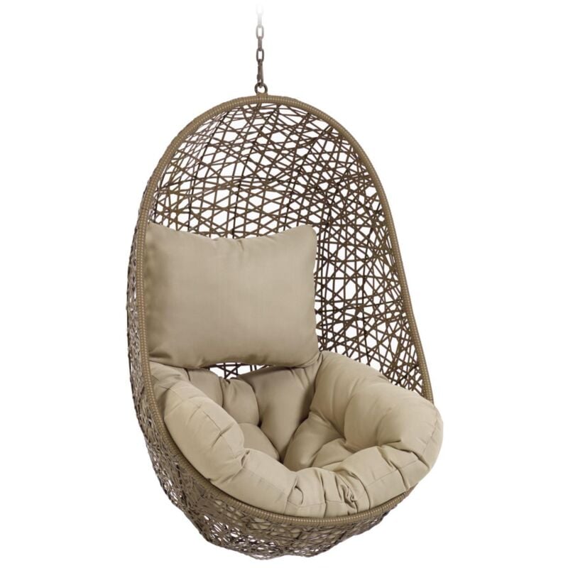 

Sillón colgante Florina marrón - Kave Home