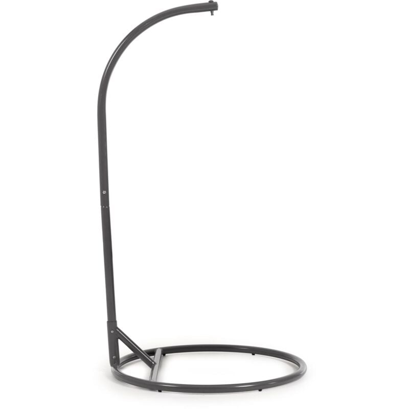 Kave Home - Structure Dalias en acier noir pour fauteuil suspendu - Noir