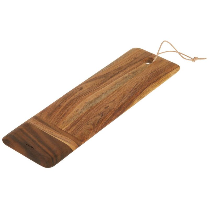 

Tabla de servir alargada Ronli madera maciza acacia - Kave Home