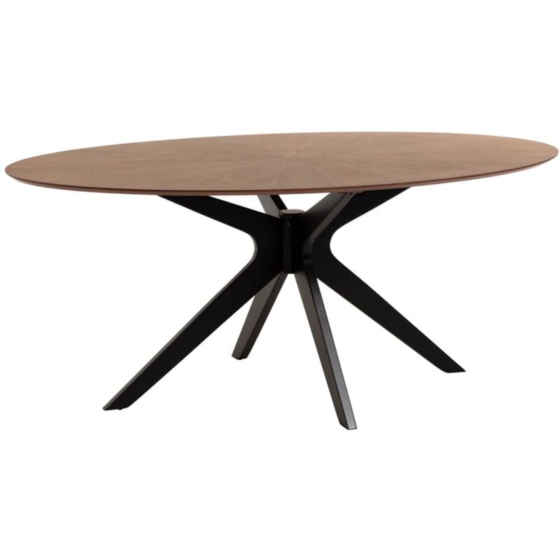Table Naanim 180 x 110 cm finition noyer - Kave Home