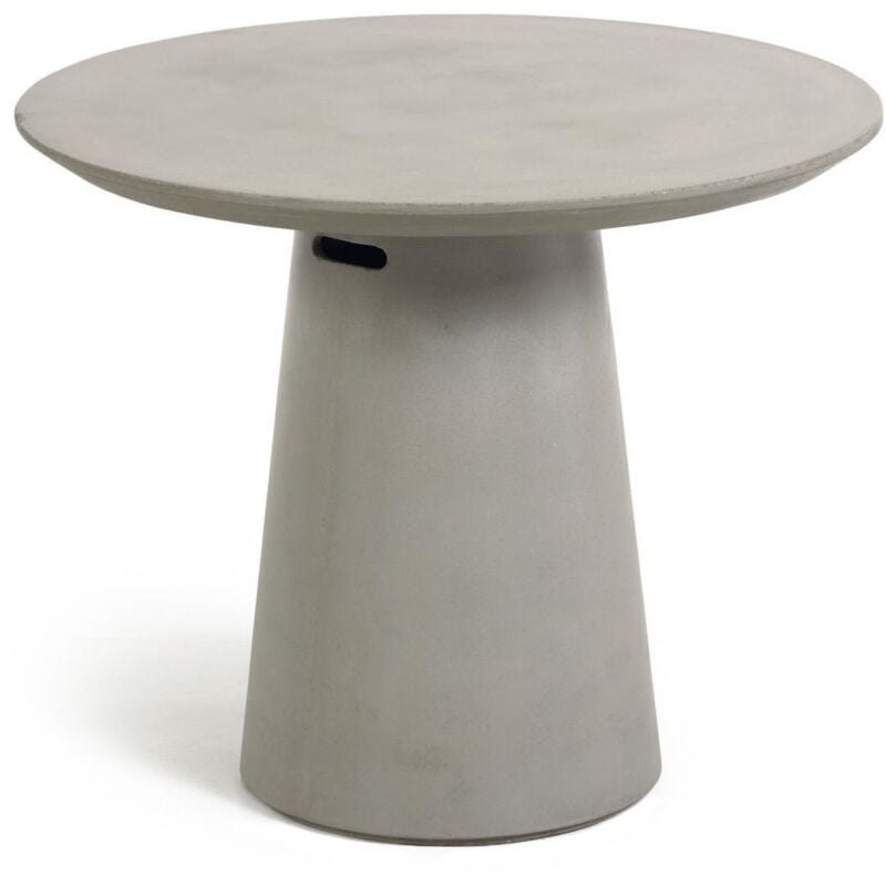 Table ronde de jardin Itai en ciment ø 90 cm - Gris - Kave Home