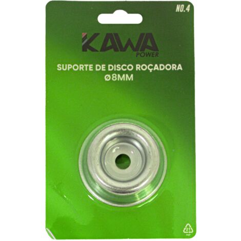 Kawapower Accesorio de Cabezal de desbrozadora para fijación de Disco - 8 mm