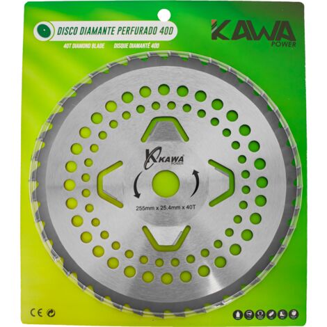 Kawapower Disco Diamante Perforado 40 Dientes