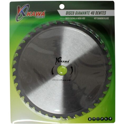 Kawapower Disco lama Widia con 40 Punte per Decespugliatore, String Trimmer, Funzionale