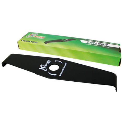 Kawapower Disque de débroussailleuse à 2 dents