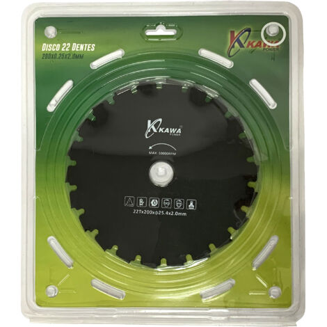 Kawapower Disque de débroussailleuse à 22 dents