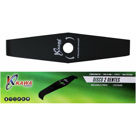 kawapower kw079 disco lama di 2 PUNTE 310 X 3.0 per decespugliatore