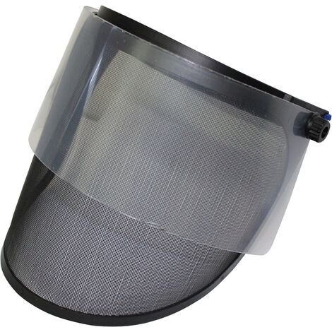 Kawapower Visière de protection faciale avec grille métallique