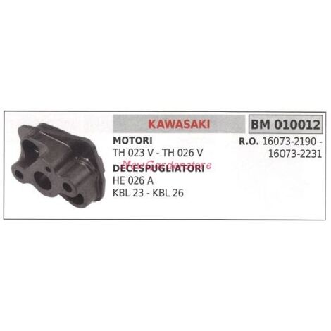 KAWASAKI bride thermique KAWASAKI débroussailleuse HE 026 S KBL 026 A 010012