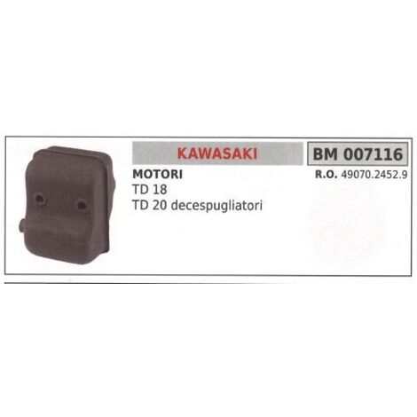 KAWASAKI débroussailleuse pour silencieux TD 18 20 007116