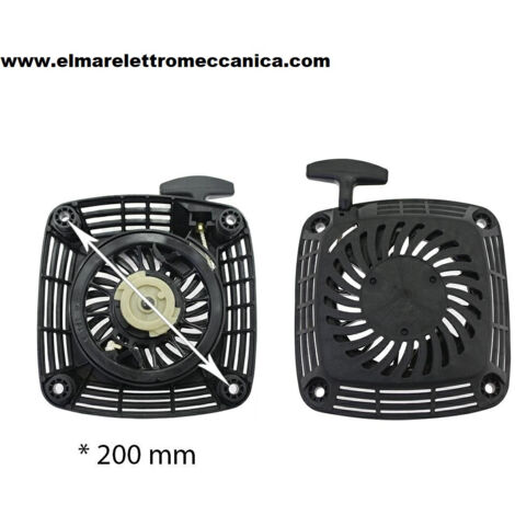 KAWASAKI MITSUBISHI Avviatore motore da rasaerba FJ180V, interasse fori 200 mm 340167