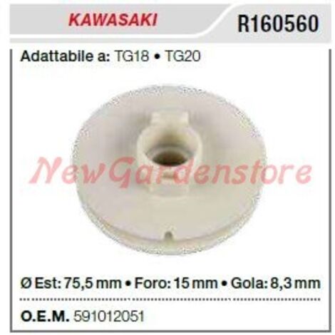 KAWASAKI poulie de démarrage pour taille-haie TG18 20 R160560