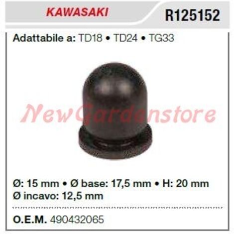 KAWASAKI primer pour carburateur de débroussailleuse TD18 24 TG33 R125152