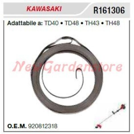 KAWASAKI ressort de démarrage pour débroussailleuse TD40 48 TH43 48 R161306