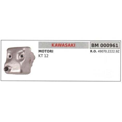 KAWASAKI Schalldämpfer Freischneider KT 12 000961