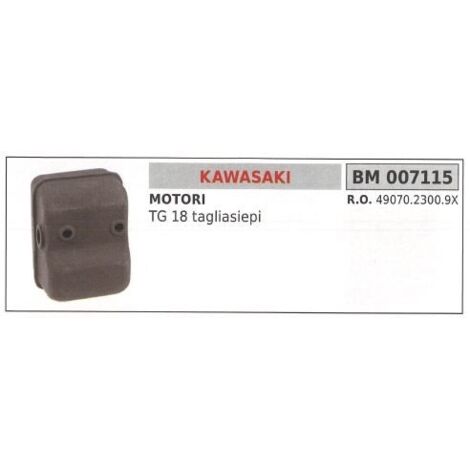 KAWASAKI Schalldämpfer Trimmer TF 18 007115