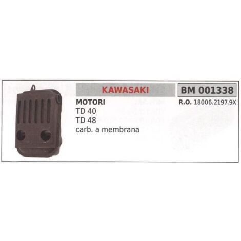 KAWASAKI silencieux débroussailleuse TD 40 48 001338