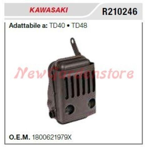 KAWASAKI silencieux d'échappement pour taille-haie TD40 48 R210246