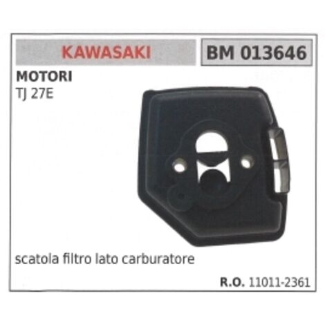 KAWASAKI taille-haie TJ 27E boîtier de filtre à air côté carburateur 013646