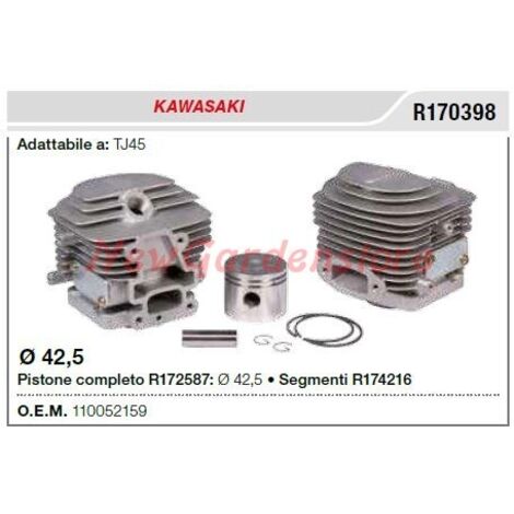 KAWASAKI taille-haie TJ45 piston cylindre segments R170398